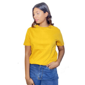 Cotton Mustard T-Shirt (100% Pure Cotton)