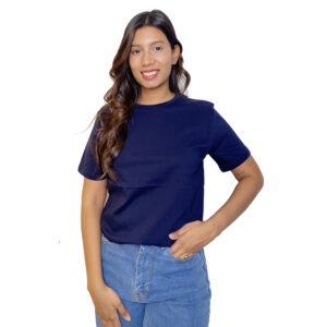 Cotton Navy Blue T-Shirt (100% Pure Cotton)