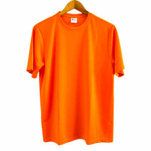 Dryfit Orange  T-Shirt (DotNet Sports Fabric )
