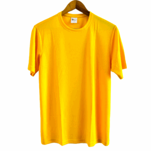 Dryfit Yellow T-Shirt (DotNet Sports Fabric)