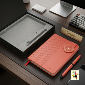 Employee Desk Kit (essentials) | Premium Custom Corporate Gifting for Diwali & New Year | Red