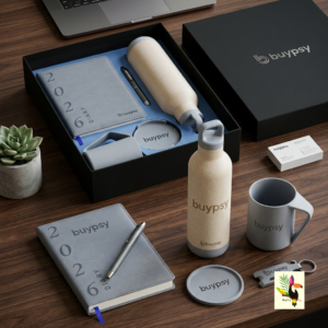 Employee Desk Kit (essentials) | Premium Custom Corporate Gifting for Diwali & New Year | Blue