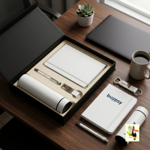 Employee Desk Kit (essentials) | Premium Custom Corporate Gifting for Diwali & New Year | White