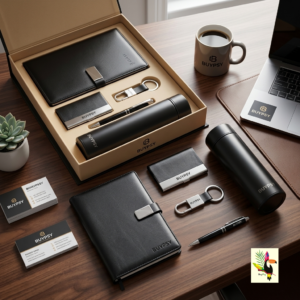 Employee Desk Kit (essentials) | Premium Custom Corporate Gifting for Diwali & New Year | Black