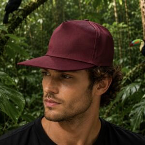 Mehroon Cap (Custom print free) | Promotional caps
