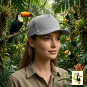 Grey Cap (Custom print free) | Promotional caps