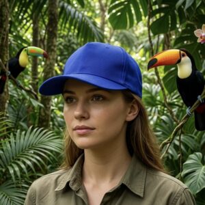 Royal Blue Cap (Custom print free) | Promotional caps